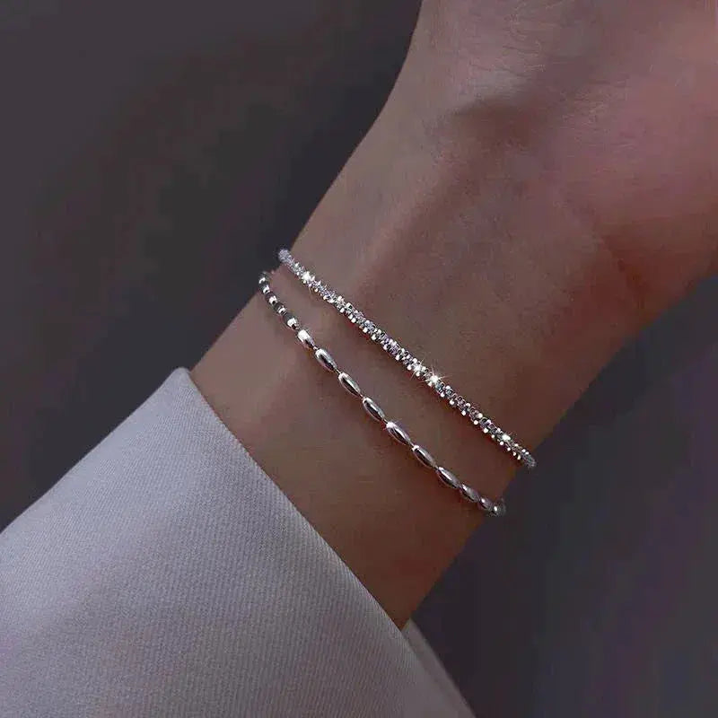 Bracciale Argento con Zirconi