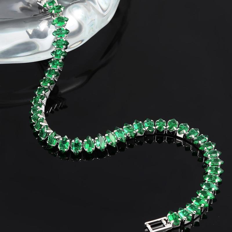 Bracciale con Pietre di Smeraldo