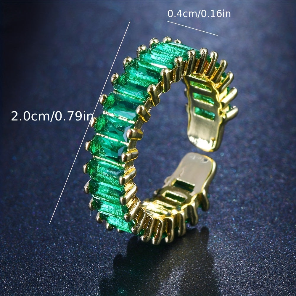 Anello in Oro e Smeraldo