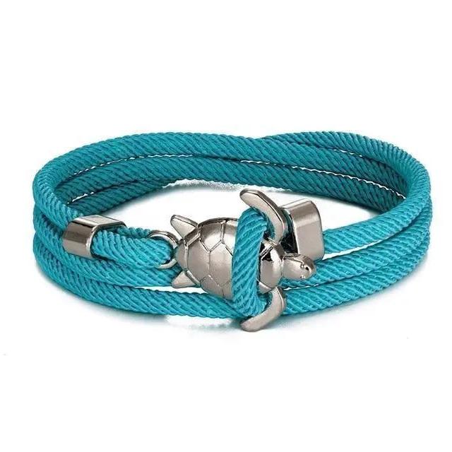 Bracciale Artigianale con Tartaruga di Mare
