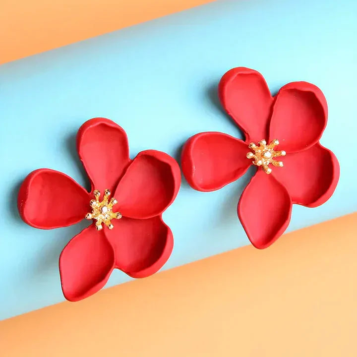 Orecchini Fiori Dorati