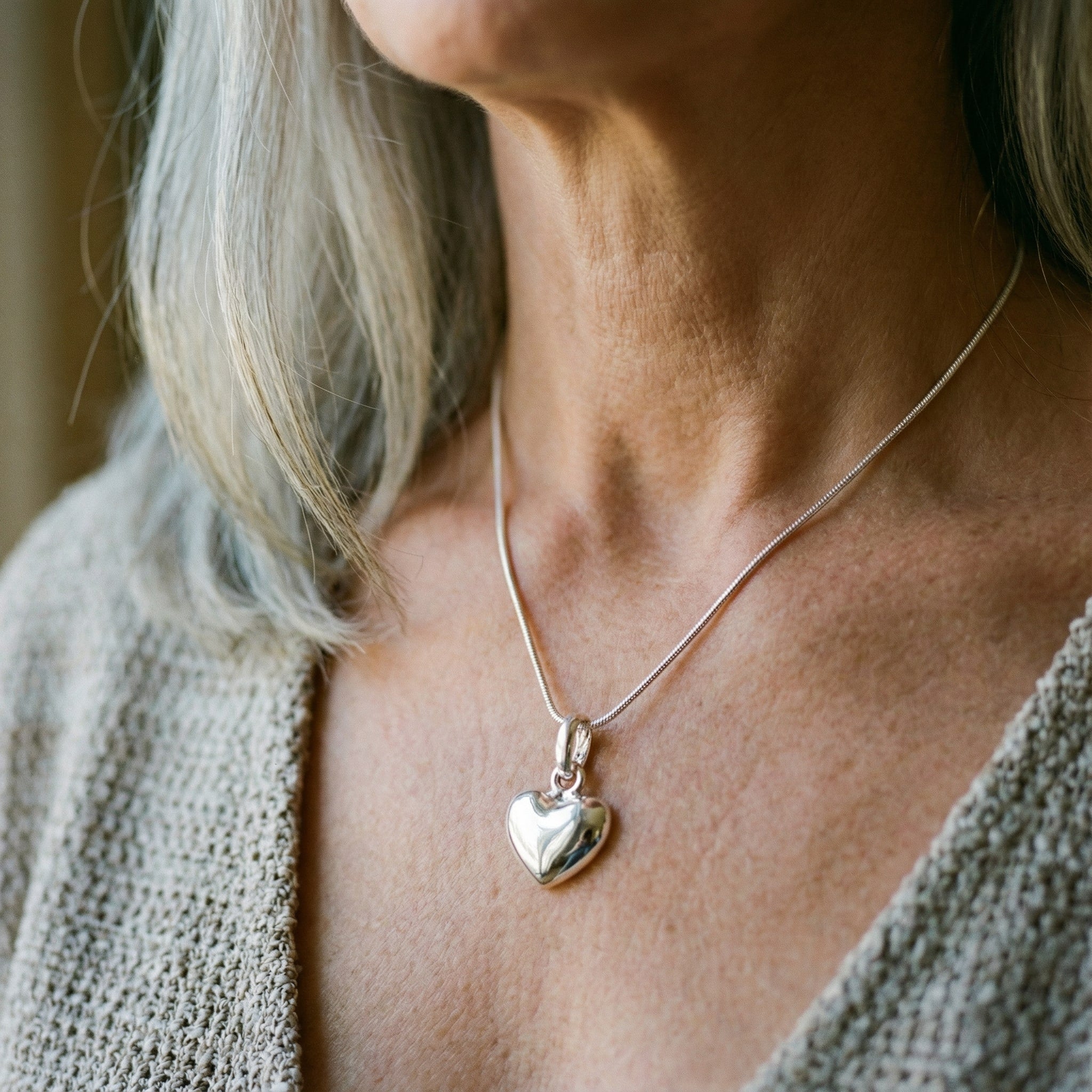 Collana Cuore in Argento