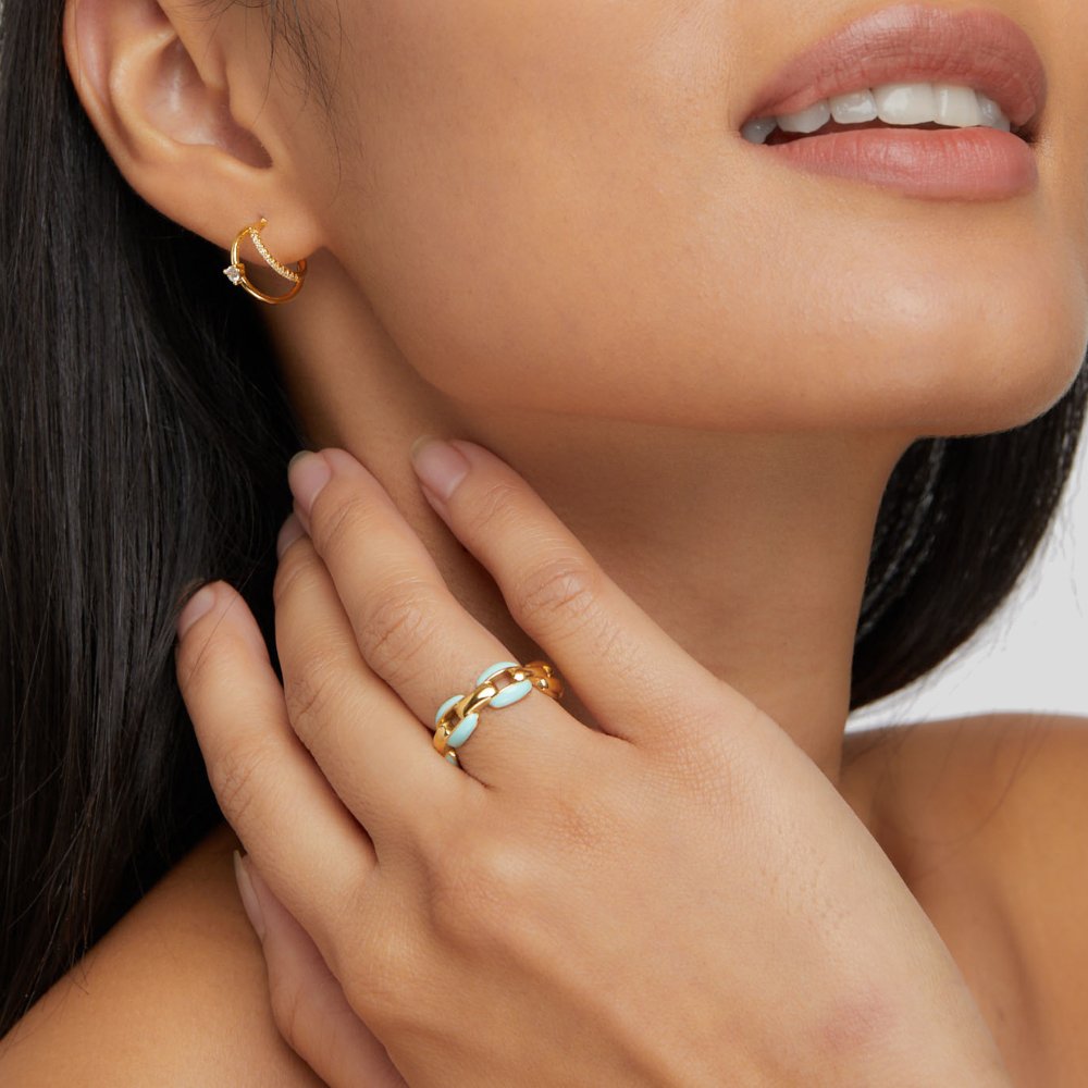 Annelize – Anello d'oro e argento