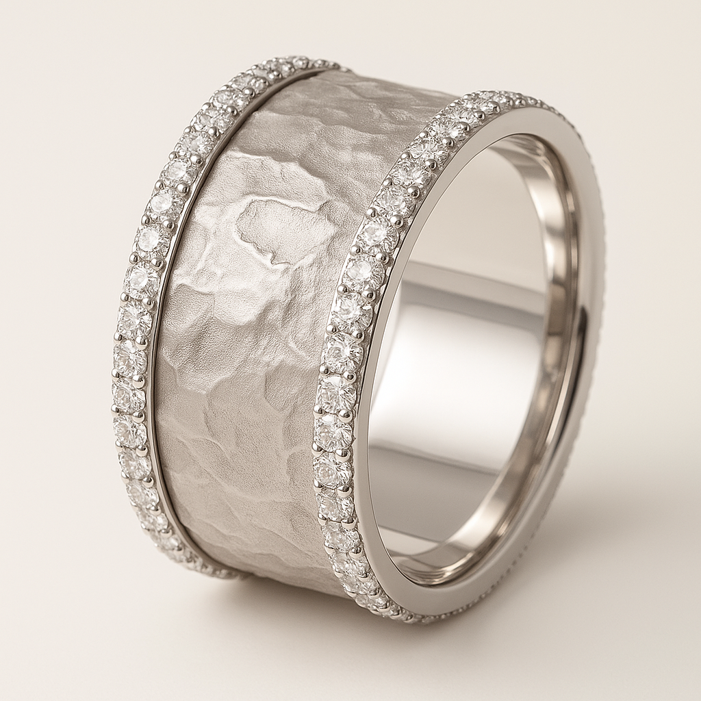 Hana - Anello Vintage in Zirconio Argento