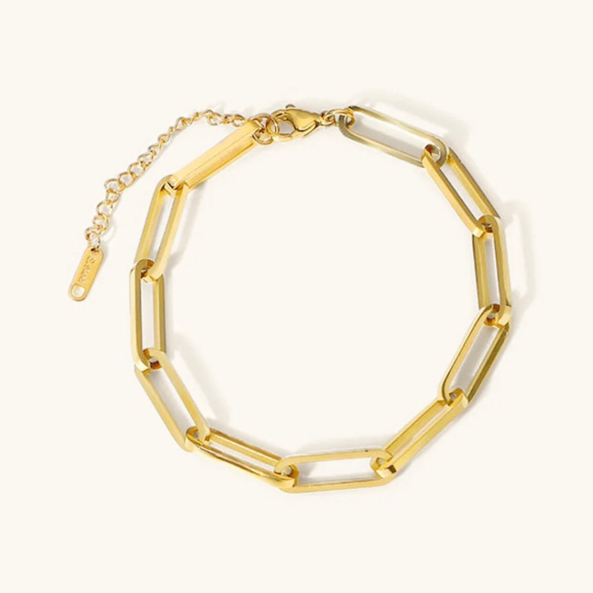 Anna – Bracciale in oro con design a strati