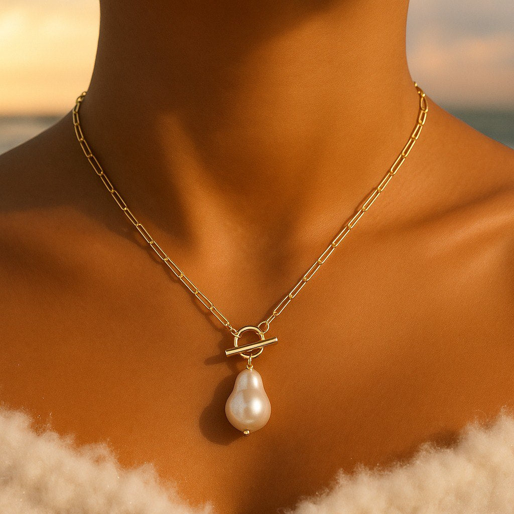 Collana con Perla Naturale