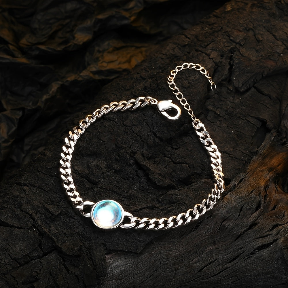 Bracciale in Pietra di Luna Voce Interiore