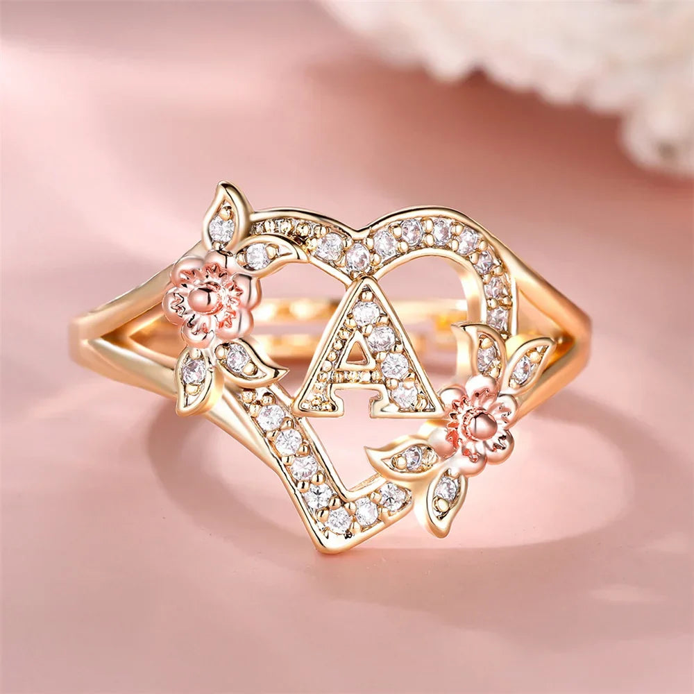 Anello d'Oro con Cristalli