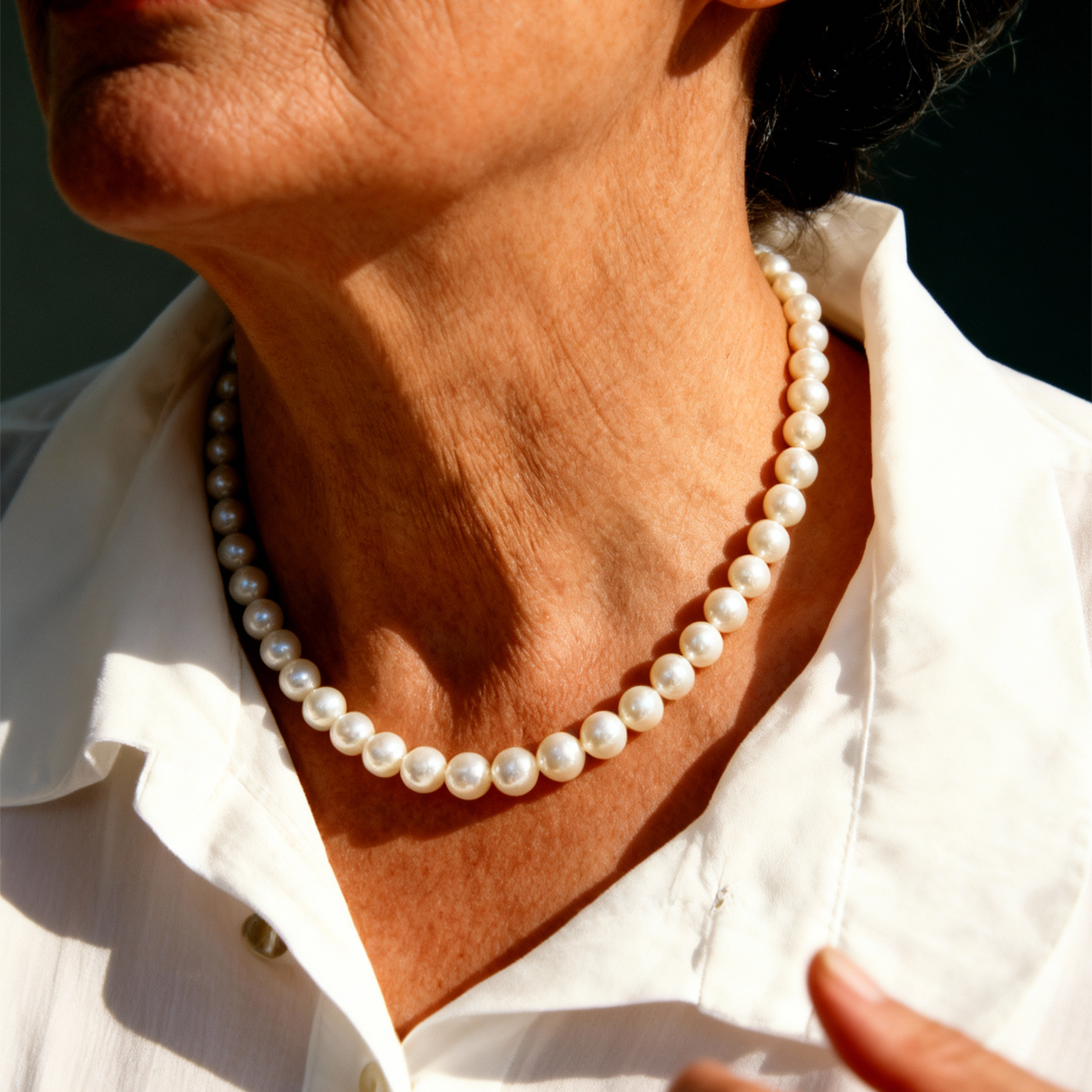 Collana retrò senza tempo in margarina