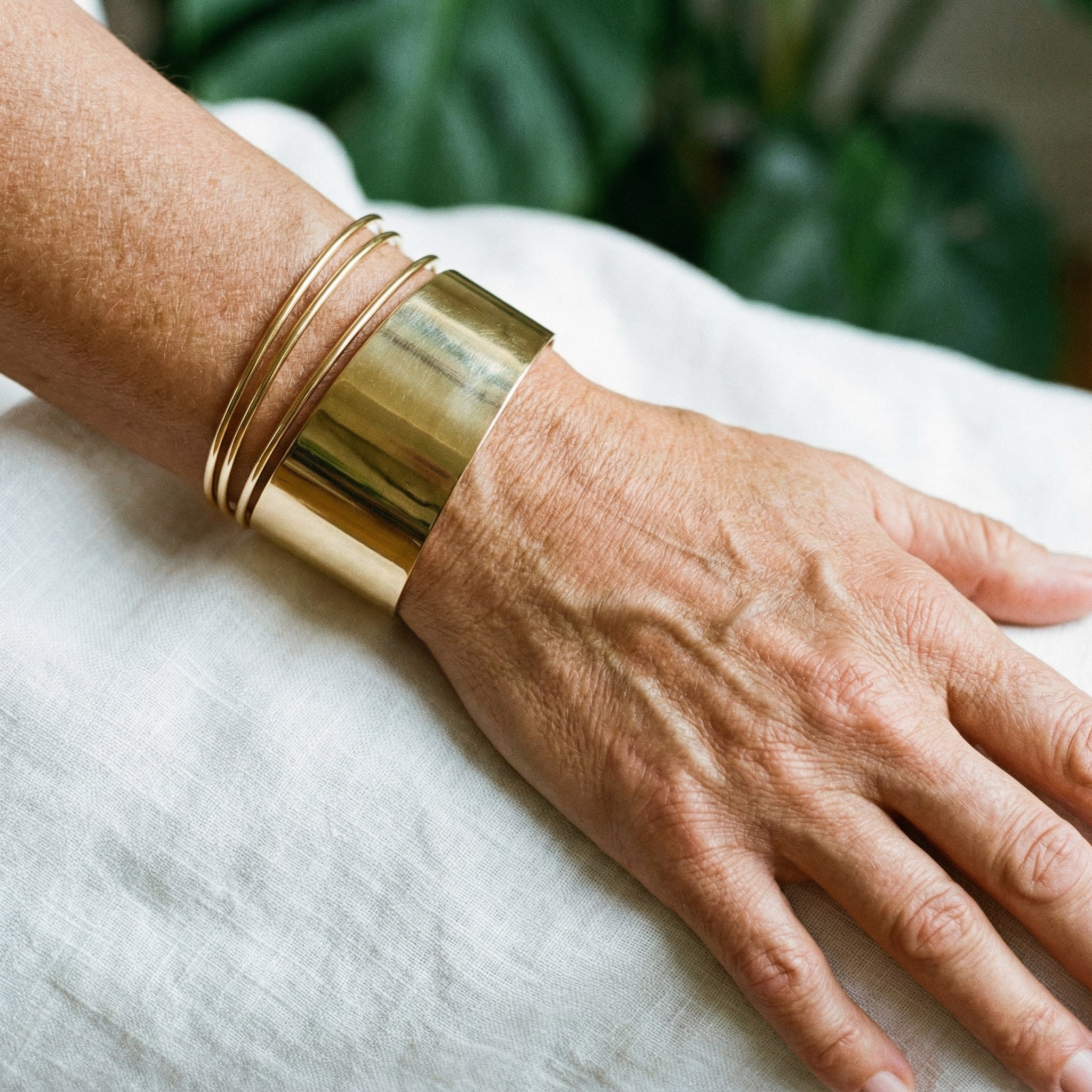 Bracciale classico retro in oro