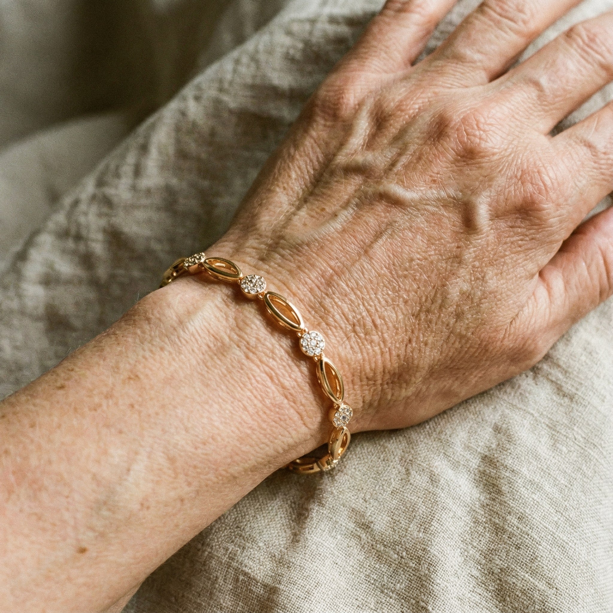 Bracciale Elegante Placcato Oro