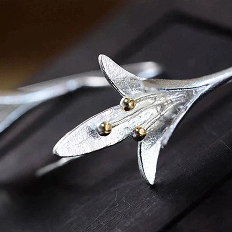 Orecchini Fiore in Argento