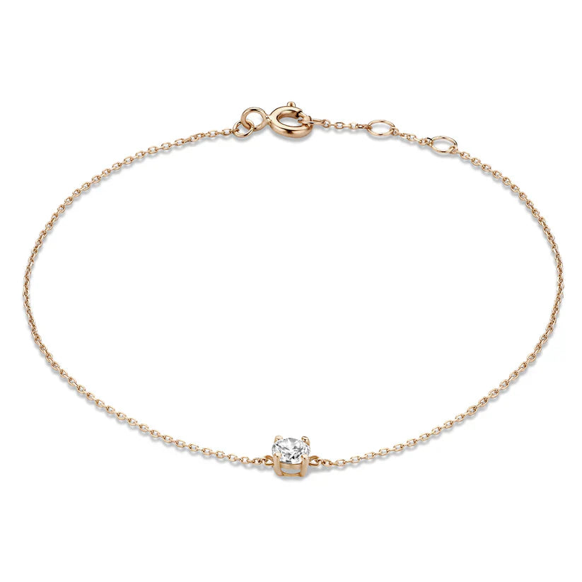 Bracciale Klára con pietra di moissanite
