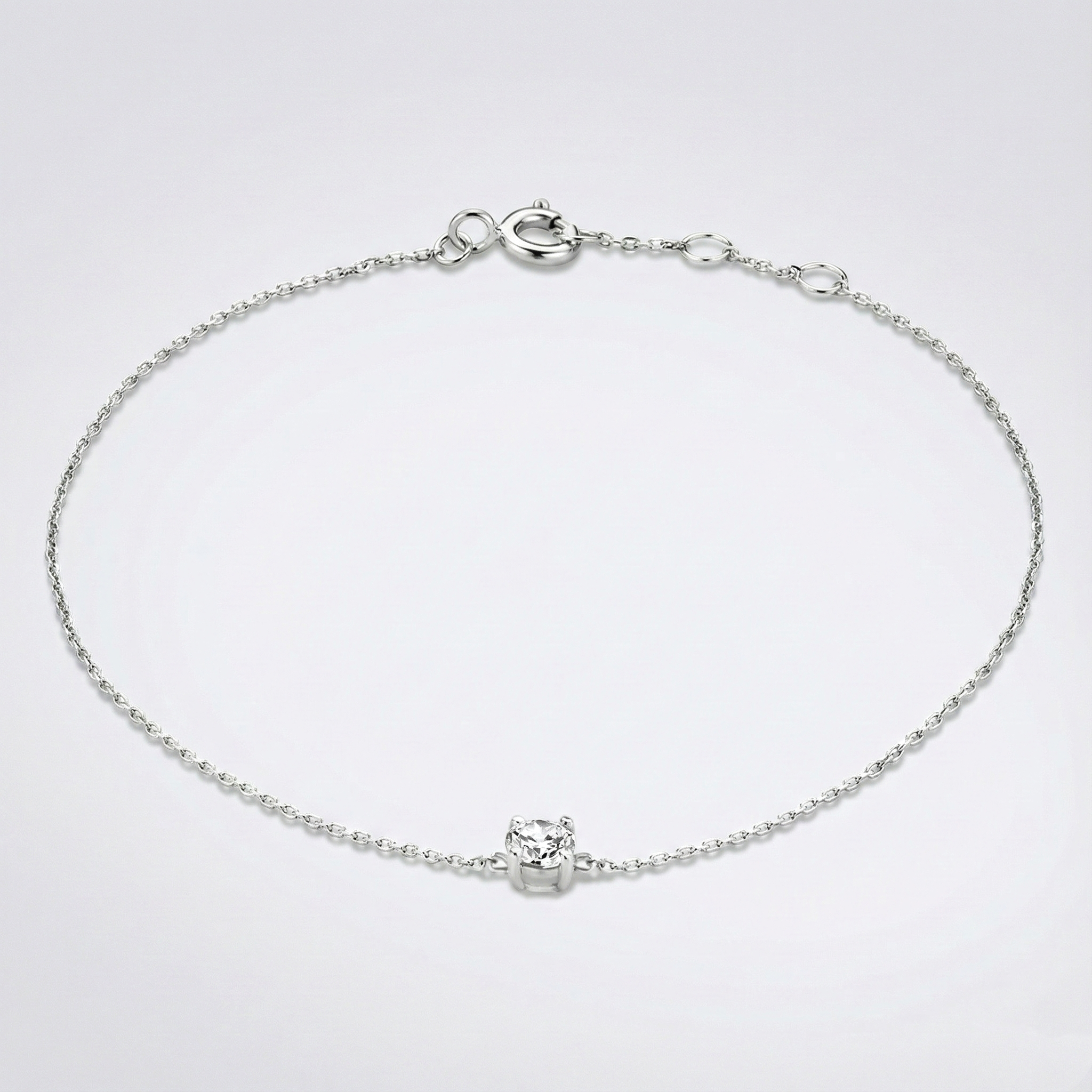 Bracciale Klára con pietra di moissanite