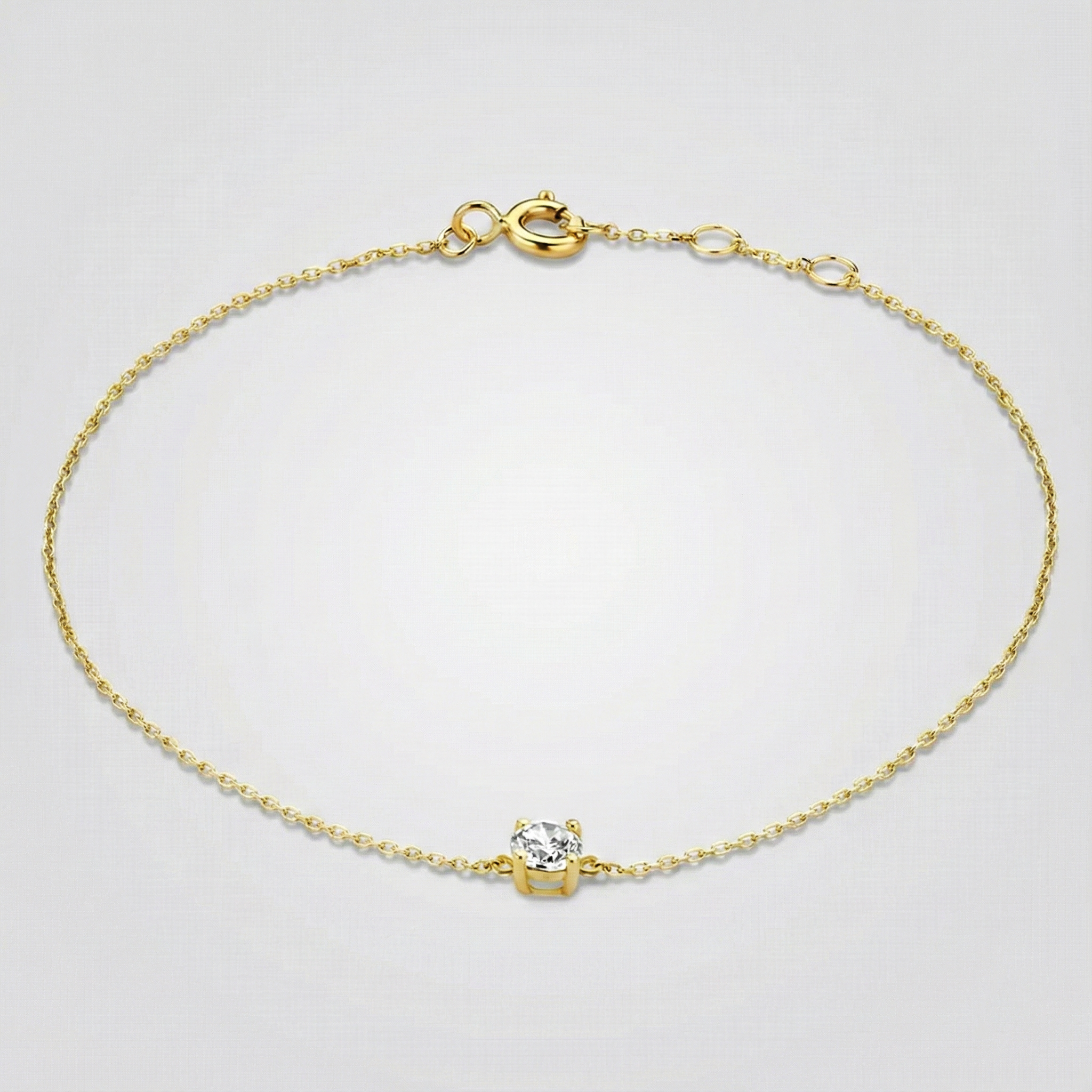 Bracciale Klára con pietra di moissanite